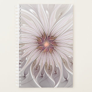 Agenda Floral Fantasy, Abstrato Moderna Flor Pastel