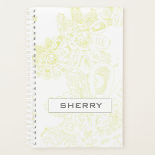Agenda Floral Fantasy Monographic Planner