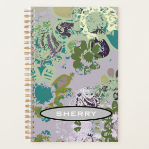 Agenda Floral Fantasy Monographic Planner