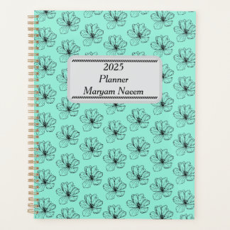 Agenda Floral Fantasy Seamless Planner Design