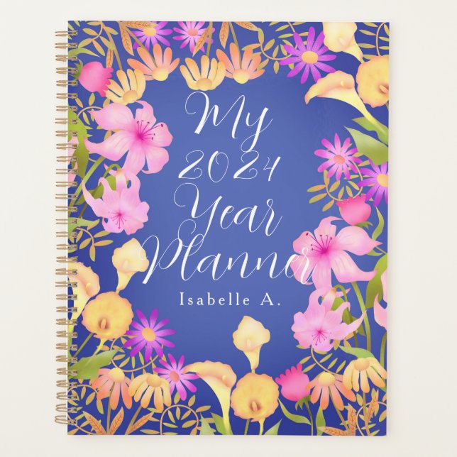 Agenda Floral Garden Violet (Frente)