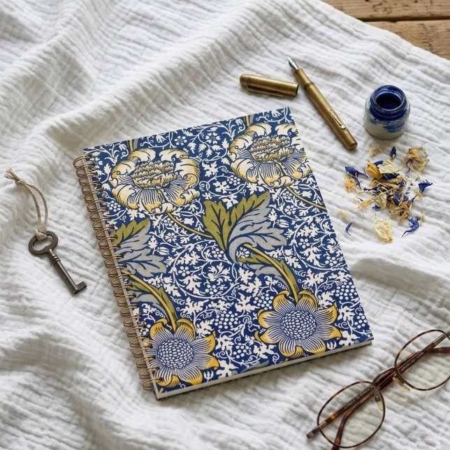 Agenda Floral Planner William Morris Art (Criador carregado)