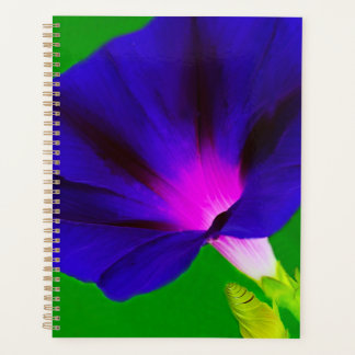 Agenda Floral Roxo-Rosa Vibrante