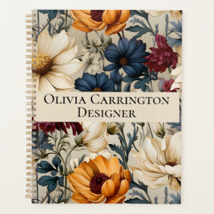Agenda Floral Selvagens Personalizadas