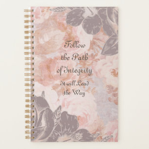 Agenda Floral Vintage Business Planner