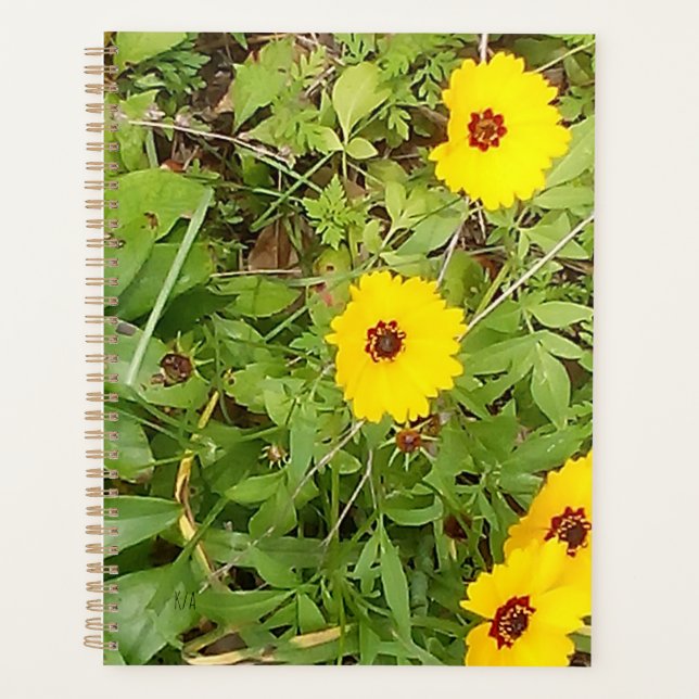 Agenda Flores amarelas (Frente)