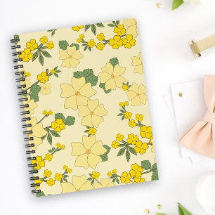 Agenda Flores Amarelas, Padrão Floral, Padrão De Flores