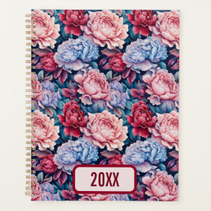 Agenda Flores Azuis e Rosa