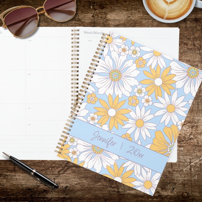 Agenda Flores Boêmias Pastel (Criador carregado)