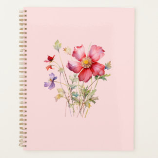 Agenda Flores coloridas do cosmos