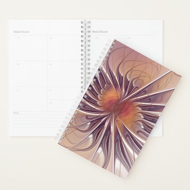 Agenda Flores de fantasia fractal suaves e tenra (Exibição)
