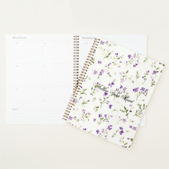 Agenda Flores de Lavanda Lindas (Exibição)