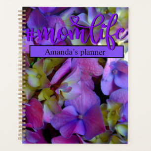 Agenda Flores magenta púrpura amarelas Hydrangas