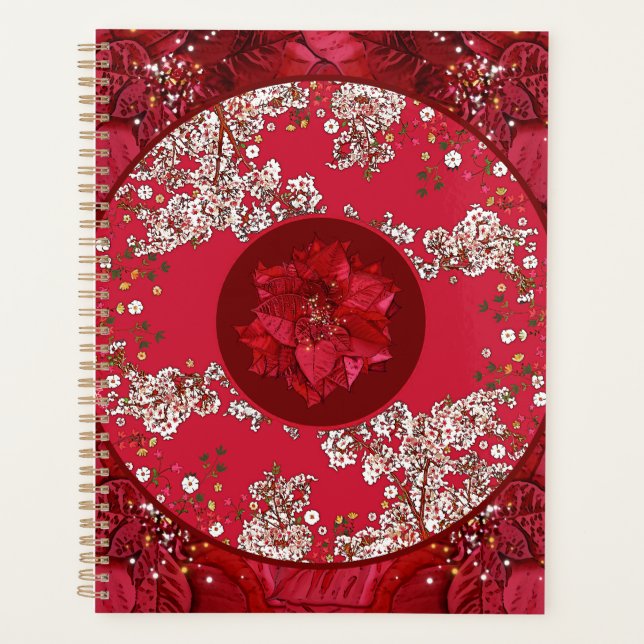 Agenda Flores para o Natal (Frente)