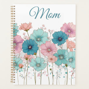 Agenda Flores Primaveris Vintage para Mamãe