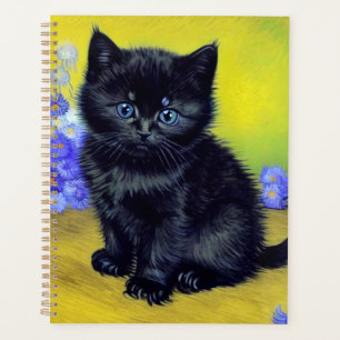 Agenda Flores Roxas Pretas de Gogh
