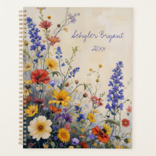 Agenda Flores Silvestres Espiral Floral Botânica