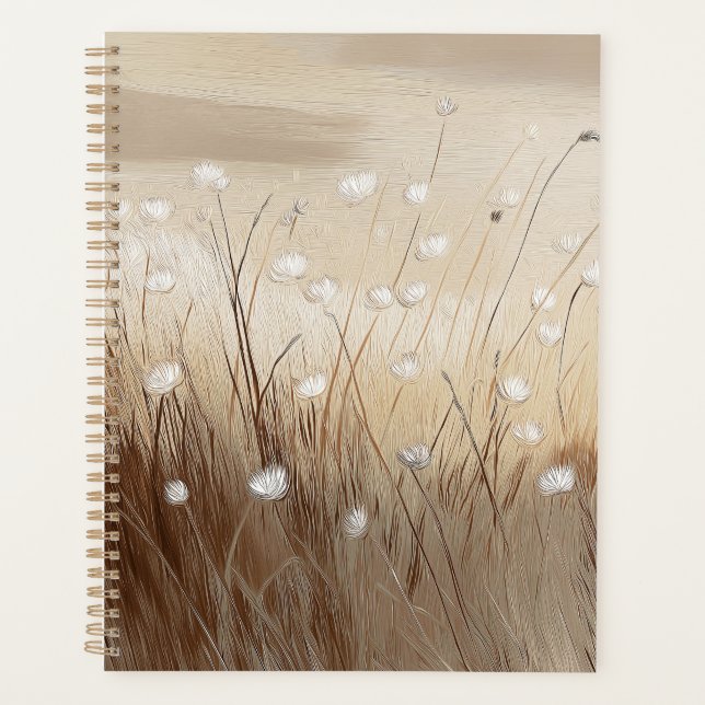 Agenda Flores Silvestres Soprado pelo Vento #1  (Frente)