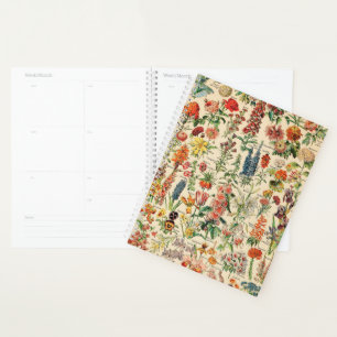 Agenda Flores Vintage