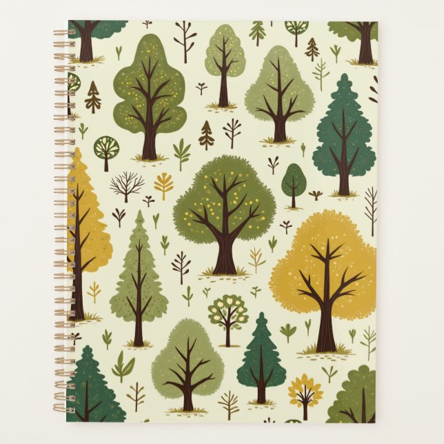 Agenda floresta outono (Frente)