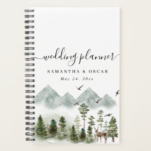 Agenda Floresta Verde Moderna Árvores Aquáticas