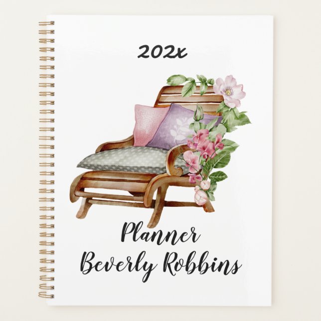 Agenda Florestas de Jardim Personalizadas (Frente)