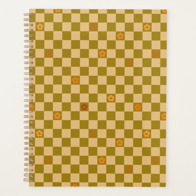 Agenda Flowe Checkered Pattern - No. 02 (Frente)