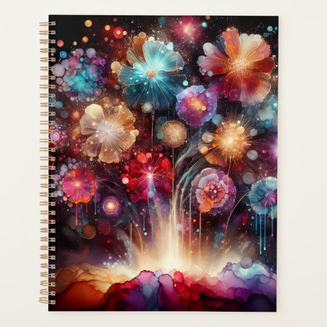 Agenda Flower Fireworks (Frente)