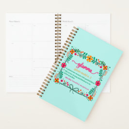 Agenda Flower Frame Glamma Vovó Definição de vovó