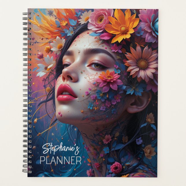 Agenda Flower Girl Fantasy (Frente)