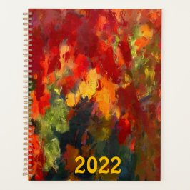 Agenda Folhagem de Aquarela de outono