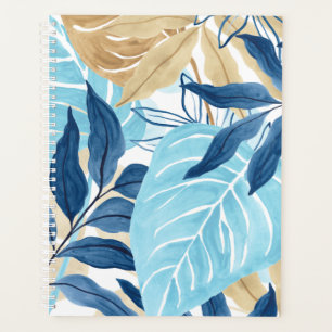 Agenda Folhas da selva azul