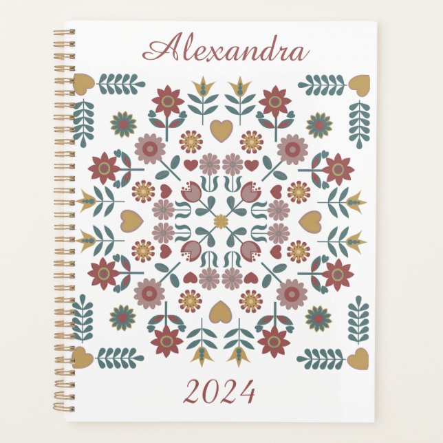 Agenda Folk Art (Frente)