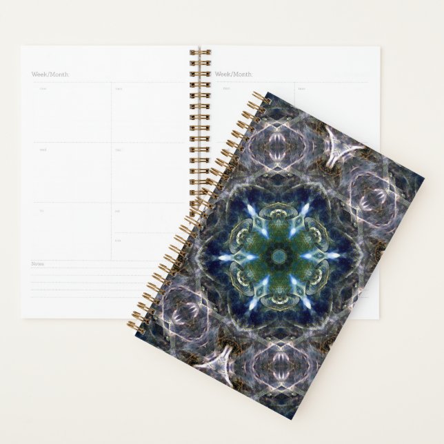 Agenda Folk Mandala Planner (Exibição)