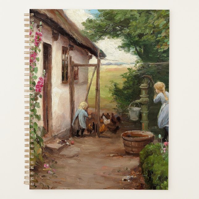 Agenda Fora da fazenda - H.A. Brendekilde (Frente)