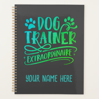 Agenda Formador personalizado de cães, notebook extraordi