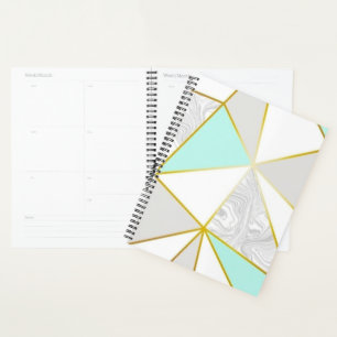 Agenda Formas Geométricas do Teal