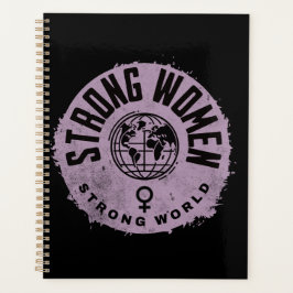 Agenda Forte citação inspiracional feminina