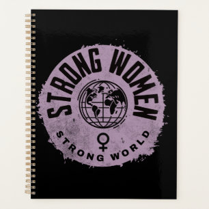Agenda Forte citação inspiracional feminina