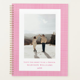 Agenda Foto da imagem do Rosa francês Houndstooth