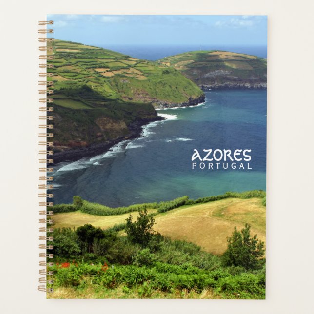 Agenda Foto das ilhas Açores, Portugal (Frente)