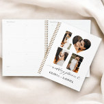Agenda Foto de Amor Instagram Casamento Minimalista Moder<br><div class="desc">O Pensador de Casamento Mínimo de Presente do Love Photo Instagram combina praticidade com sentimentalidade para o casal moderno. Apresentando um design limpo e minimalista, este planejador inclui um cobrir de fotos personalizável, permitindo que você exiba uma memória estimada. Com seções ponderadas para organizar cada detalhe, de locais a listas...</div>