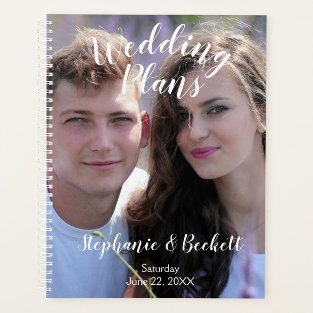 Agenda Foto de casamento (Frente)