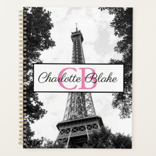 Agenda Foto de Paris Preta e Branca