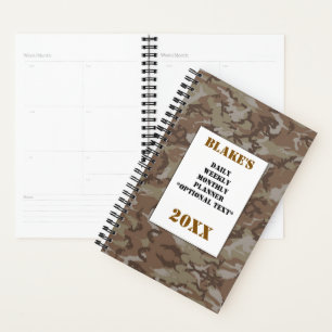 Agenda Foto diária do Desert Camouflage