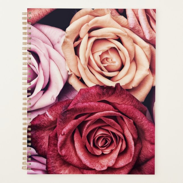 Agenda Foto do Buquê Rosa (Frente)