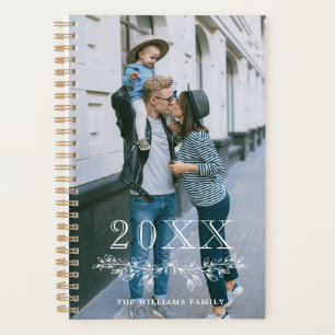 Agenda Foto do Nome do Ano de Metade da Camada da Sobrepo