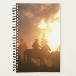 Agenda Foto do Planador Equine Sunset Cowboy