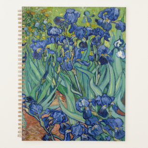 Agenda Foto espiral com irrisões de Van Gogh