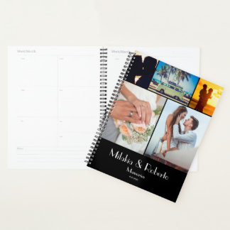 Agenda Foto Moderna Casamento Honeymoon Viagem Keepsasaam